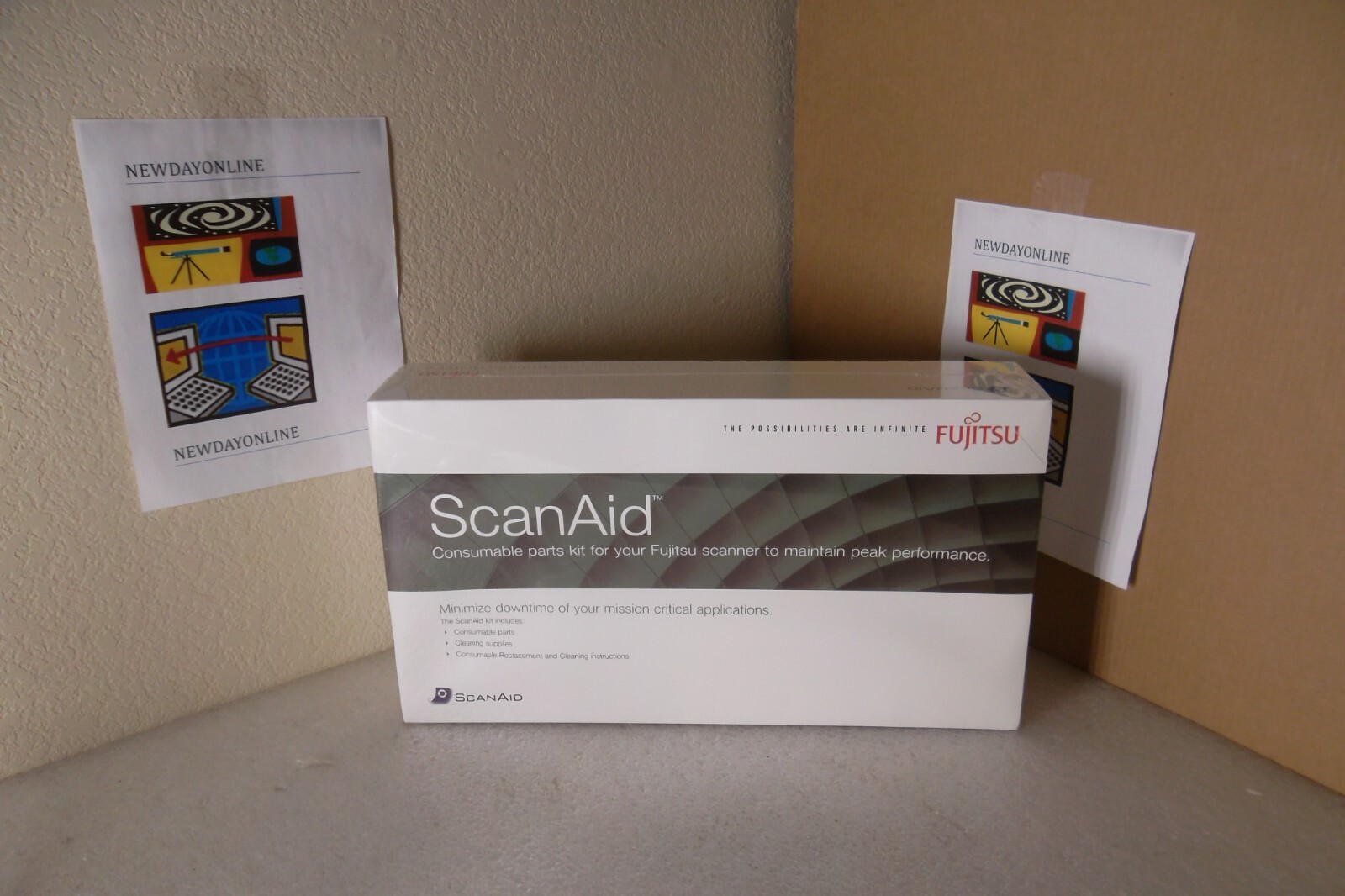 Fujitsu CG01000-507001 ScanAid Kit Consumable for fi-5120C/5120 fi-4X20C/C2 NEW