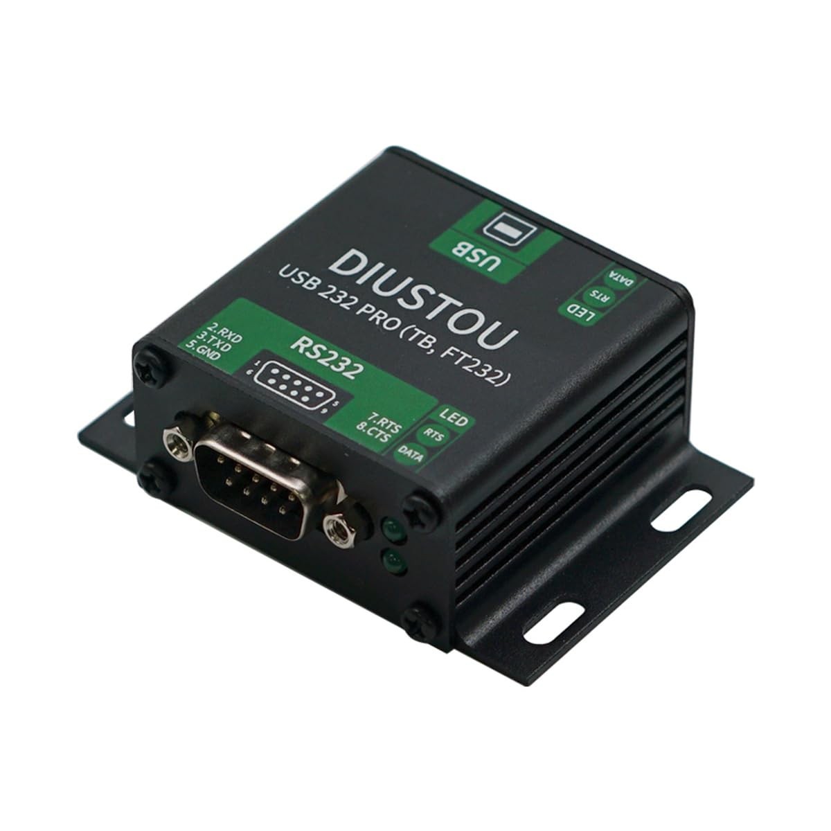 FT232 RS232 to USB Serial Port Conversion Module Isolated DB9 Interface
