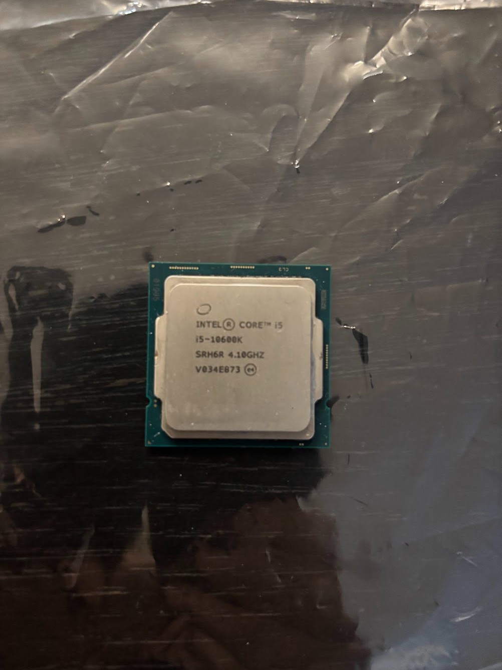 Used 4.10GHz Intel Core i5-10600K 6 Core LGA 1200 Processor SRH6R