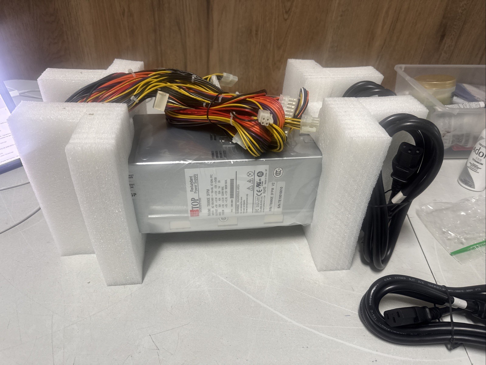 1000W Redundant Power Supply TOP Micro T6990E 3FPM V2