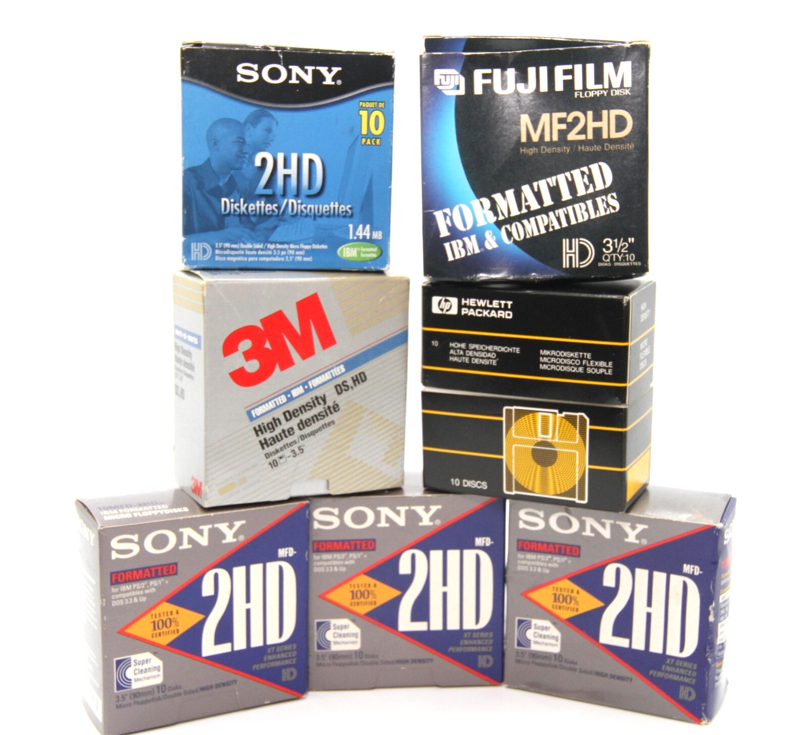 New 3.5 Inch DS/HD Diskettes