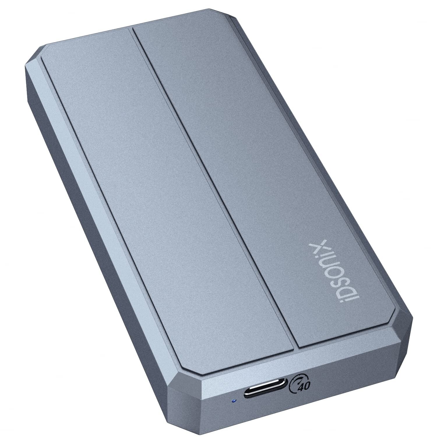 iDsonix 40Gbps M.2 Nvme ssd Enclosure, Aluminum Nvme Enclosure Triple Cooling...