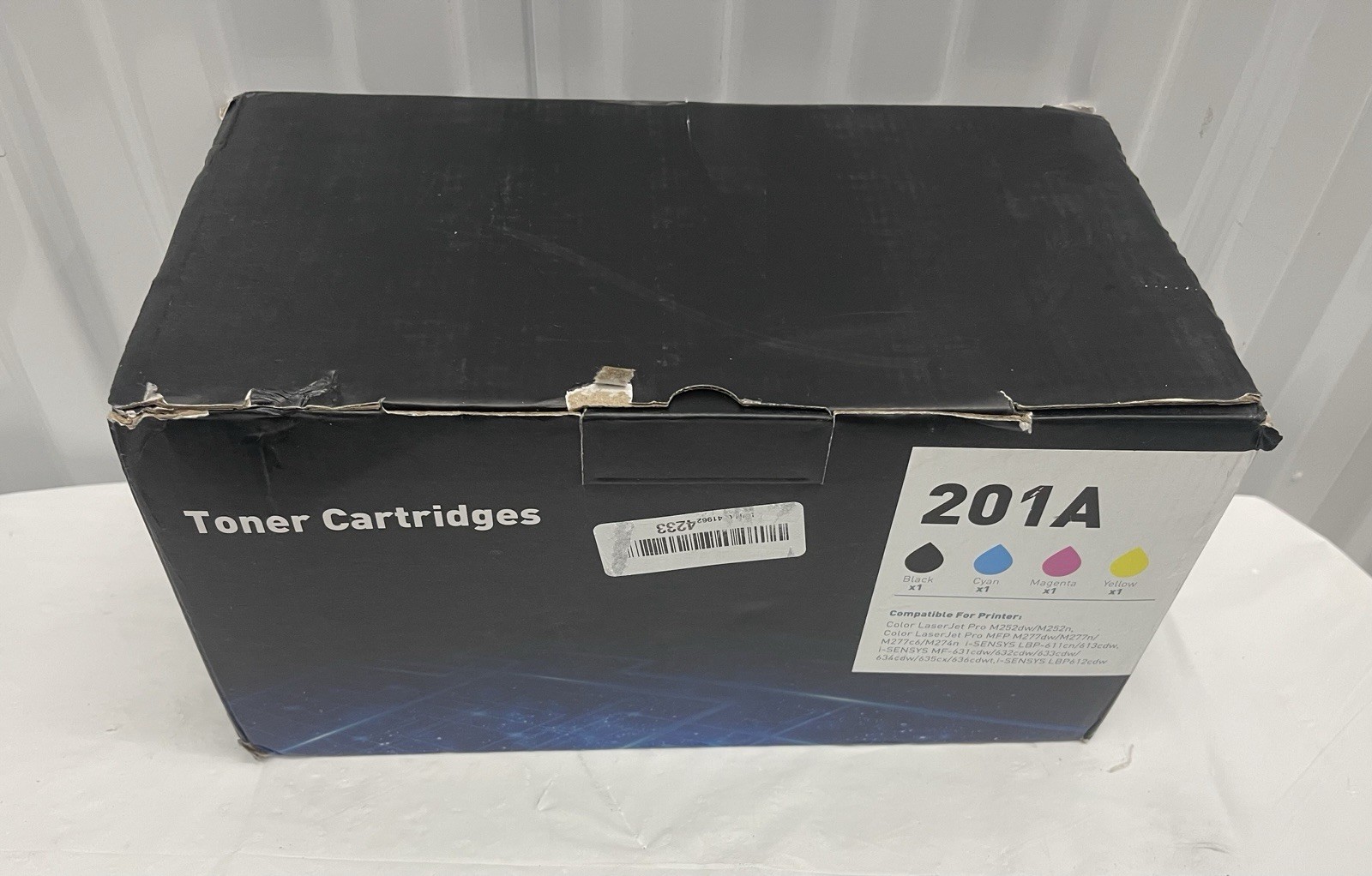 201A Toner Cartridge 4-Pack for HP LaserJet Pro M252 M277 – Ships from USA