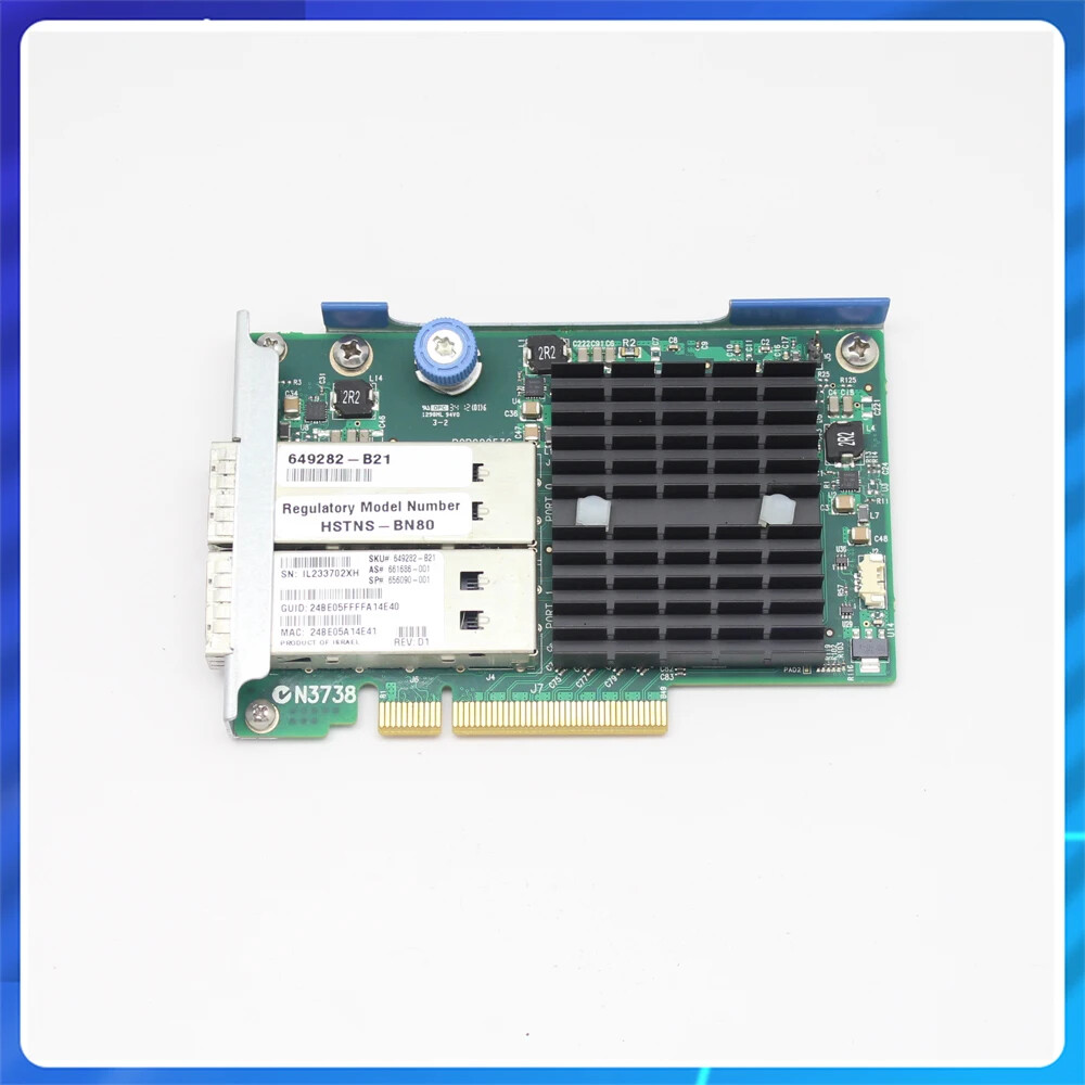 FOR HP FDR/EN 544FLR QSFP 10/40GB 649282-B21 661686/656090-001 Network Card
