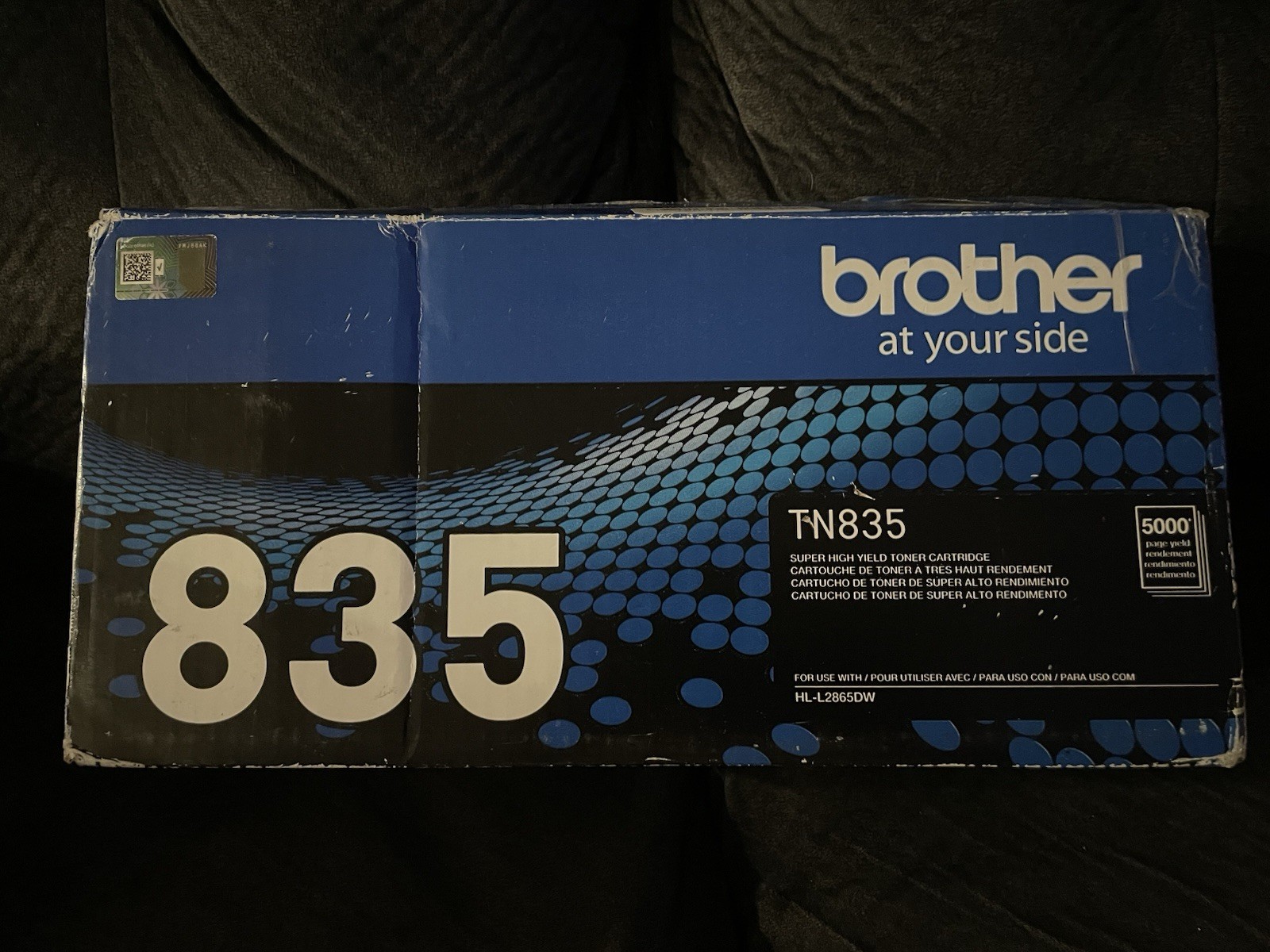 Brother TN835 Super High Yield Black Toner Cartridge - HL-L2865DW