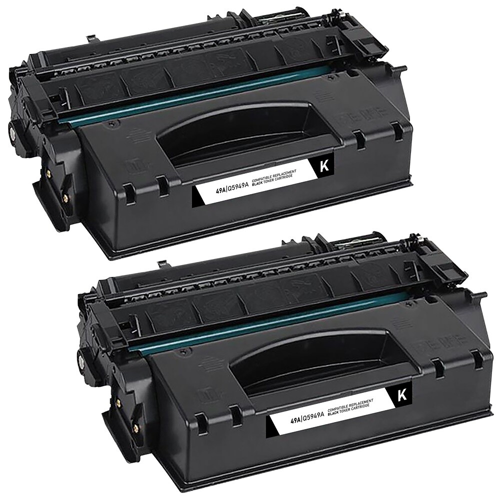 2PK For  HP Q5949A Black Toner Cartridge for LaserJet 1100 1300 Series