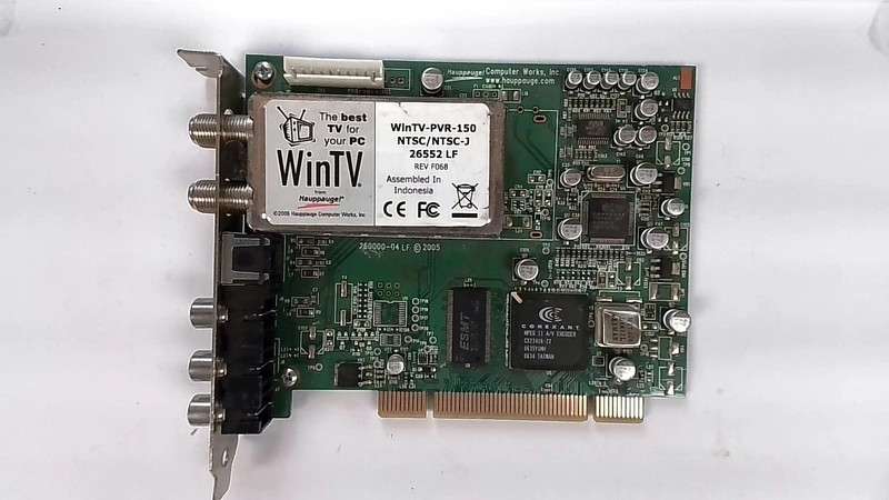 5188-4202 260000-04 lf hauppauge wintv PVR-150 NTSC/NTSC-J 26552 lf tv tuner ca