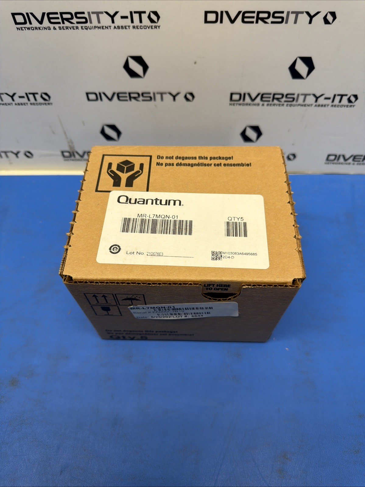 QUANTUM MR-L7MQN-01 LTO7 6TB/15TB ULTRIUM-7 DATA CARTRIDGE (5 PACK)