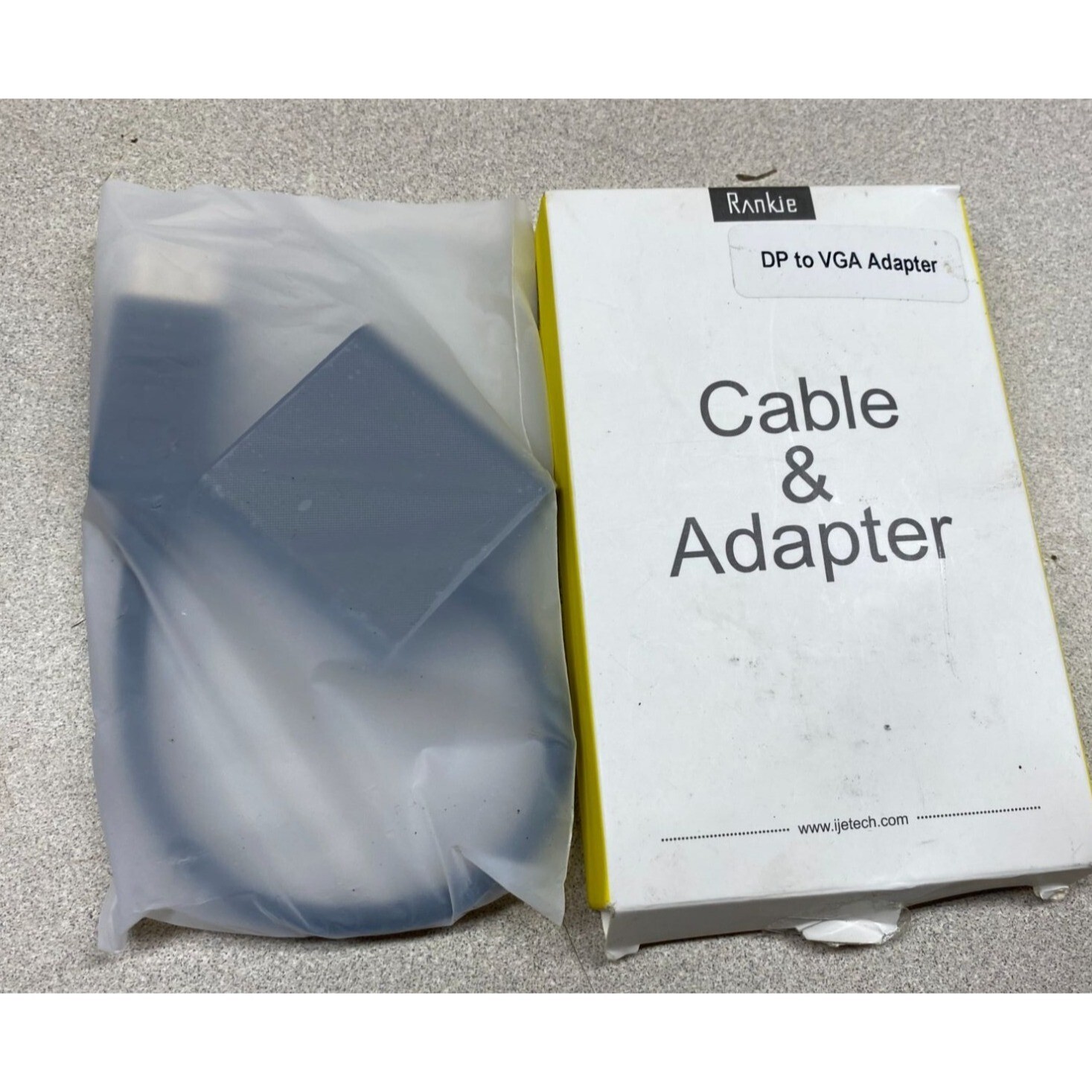 Rankie Mini DisplayPort (Mini DP) to VGA Adapter, New In Open Box