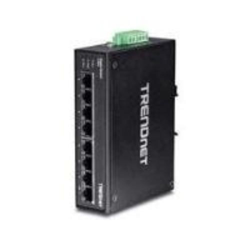 Trendnet TIG80 8-Port Industrial Gigabit DIN-Rail Switch