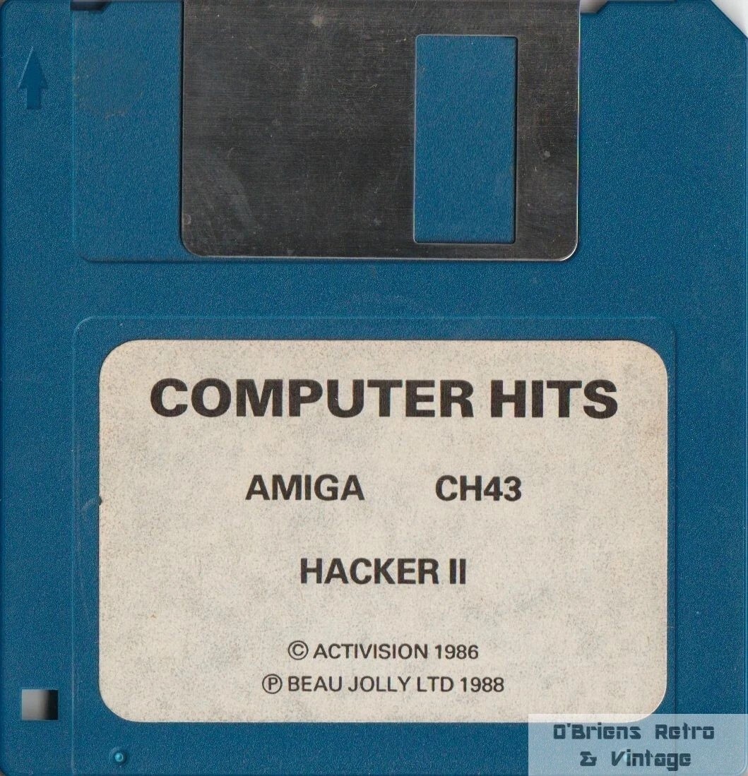 Hacker II - Activision - 1988 - Commodore Amiga - Tested