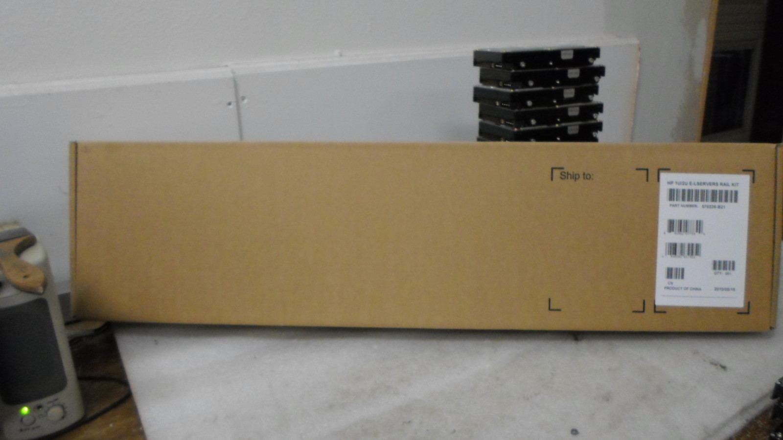 HP 570226-B21 1U/2U E-LSERVERS COMPLETE HARDWARE KIT FOR DL160 / DL180 G5/G6 NEW