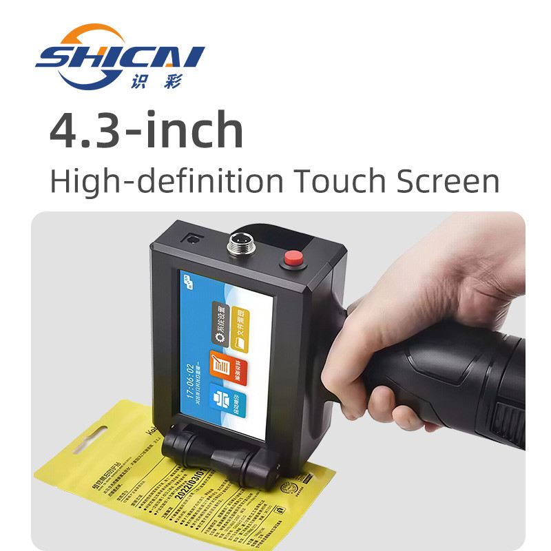 12.7mm Handheld Inkjet Marking Device Batch Code for Industrial Carton Cases