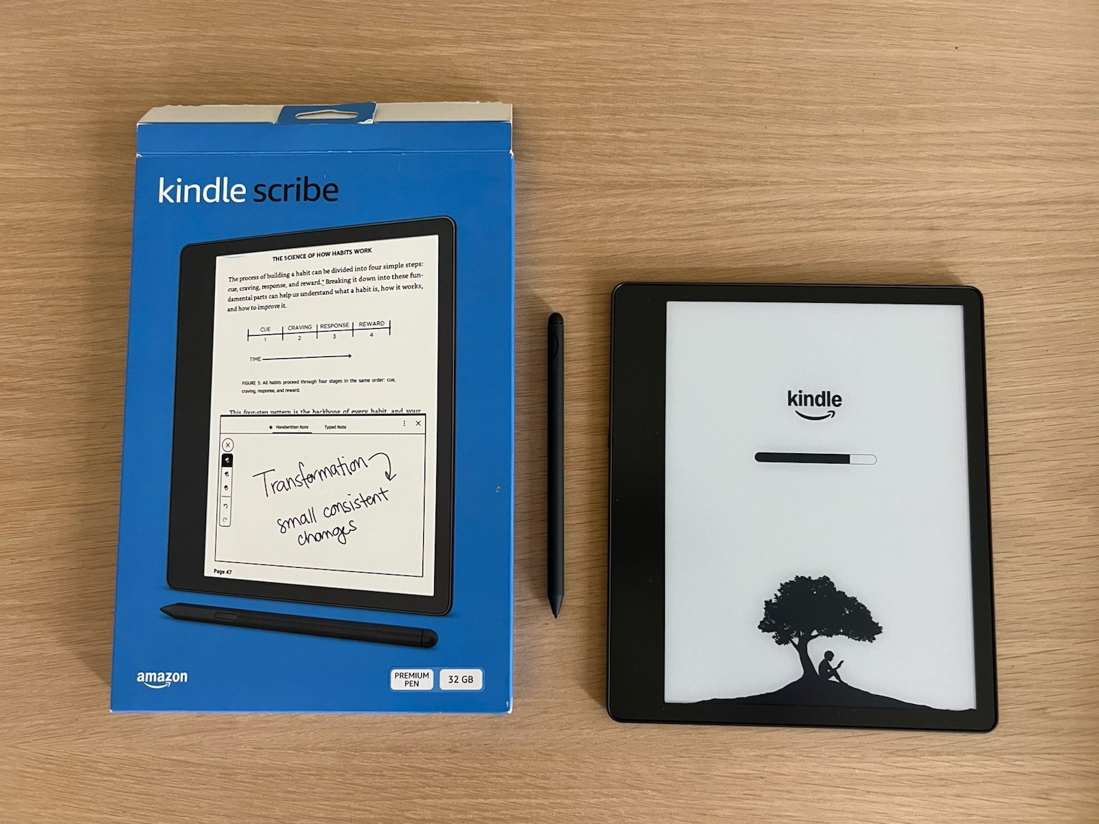 Amazon Kindle Scribe (32GB) 2022 , Premium Pen, Tungsten