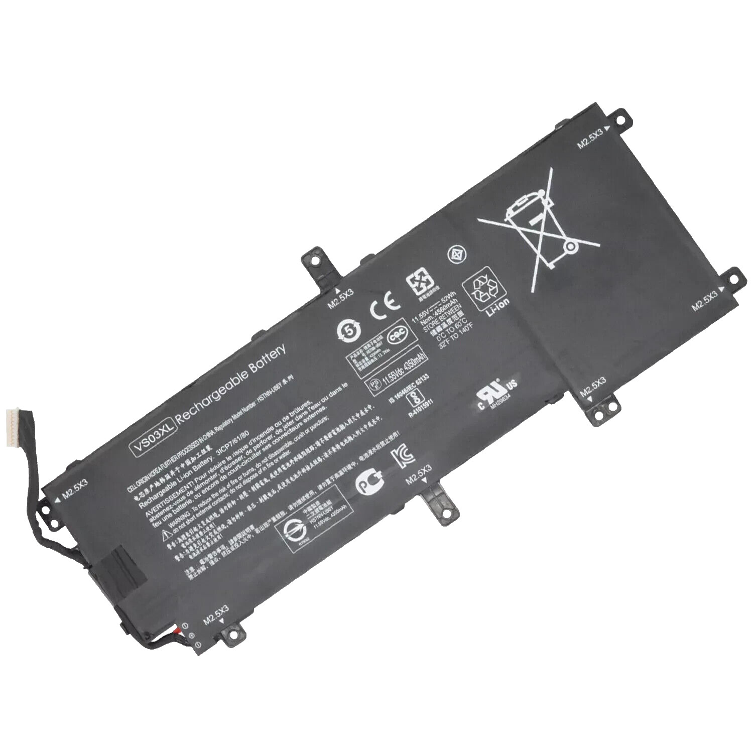 Genuine VS03XL Battery for HP Envy 15-as025TU 15-as027TU 15-as032TU 15-as091ms
