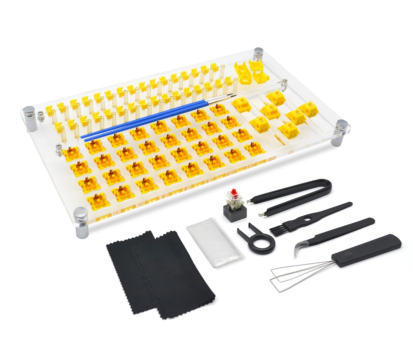 YIMAGUJRX Acrylic Lube Kit, 32 Switches