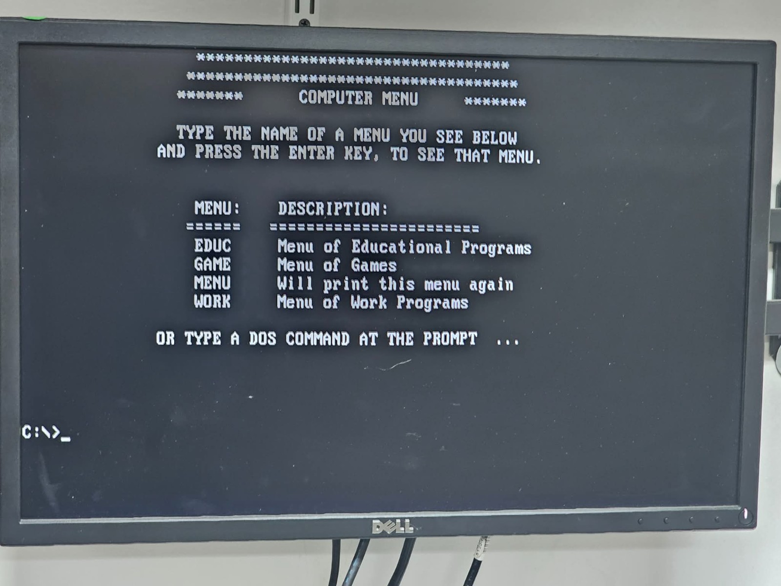 Clean Vintage Rare Retro IBM Clone Intel 8008 w/WD Paradise Working /DOS & Games