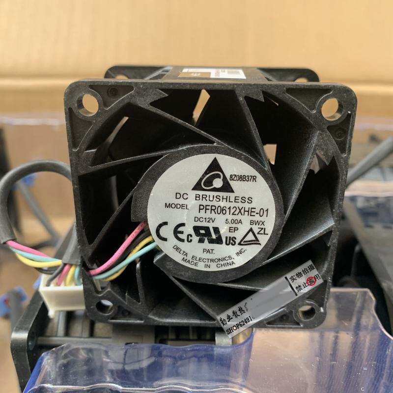 1PCS DELTA PFR0612XHE-01 6038  12V 5A High-Airflow Cooling Fan