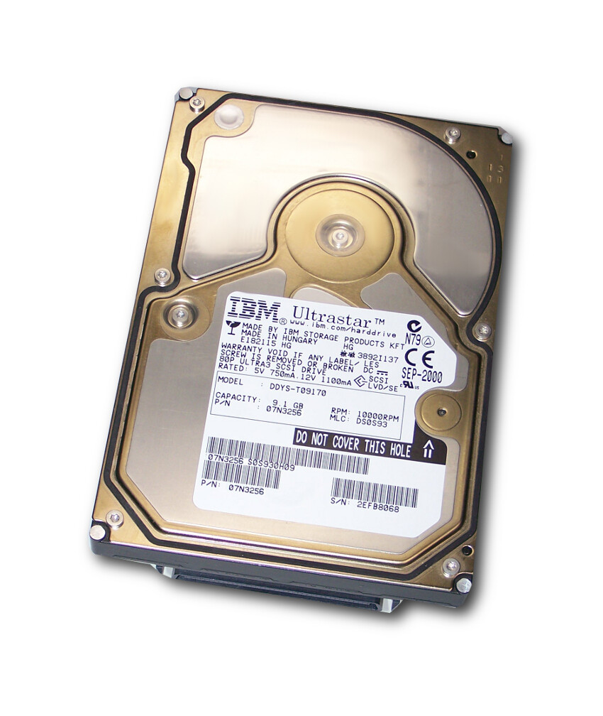 IBM Ultrastar 36LZX DDYS-T09170 P/N:07N3256 9GB New