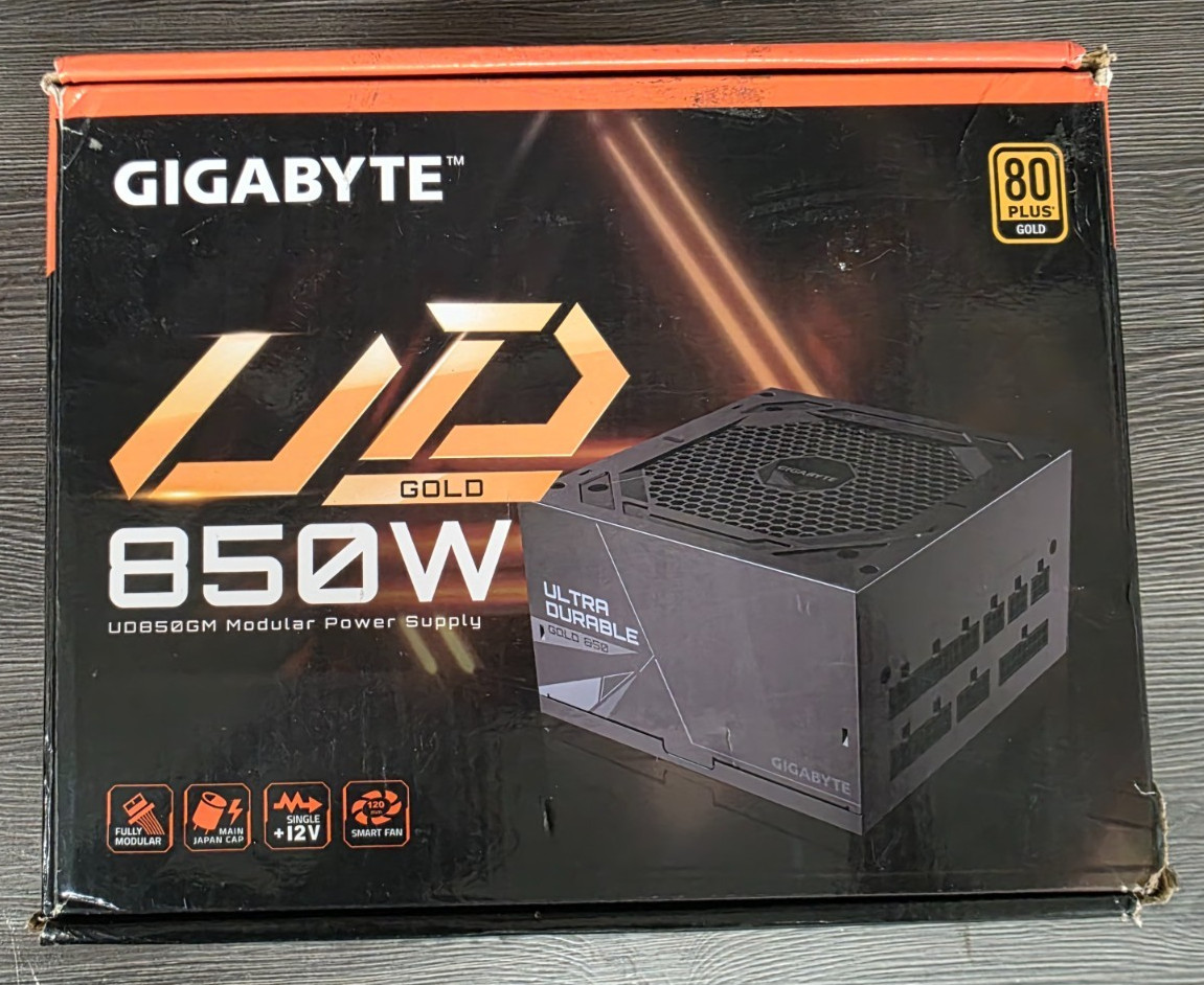 Gigabyte Technology GP-UD850GM 850W Modular Power Supply - New Open Box #M45
