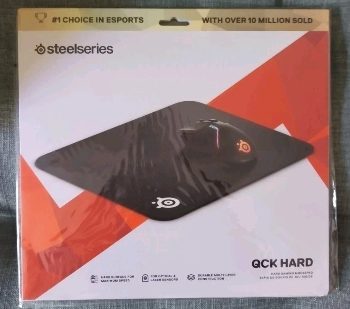 SteelSeries QCK HARD Gaming Mouse Pad (63821) New Sealed