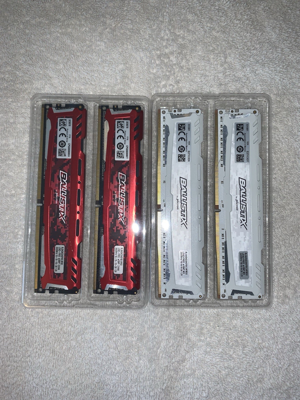 Crucial Ballistix Sport 4x4GB DDR4 2400MHZ