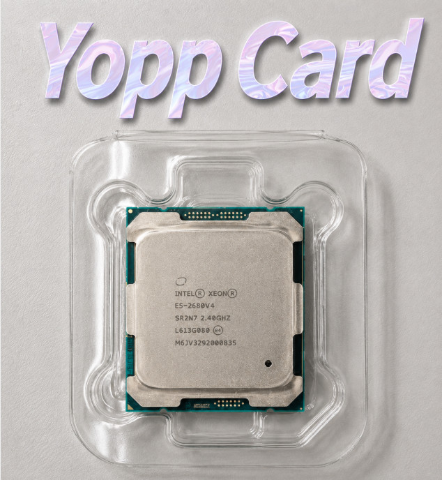 2PCS Intel Xeon E5-2680V4 2.4GHz 14-Core 35MB 120W LGA2011 Server Cpu