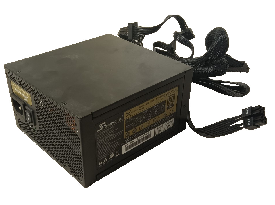 Seasonic X-Series 750 Watts Power Supply SS-750KM Active PFC F3 | Tested