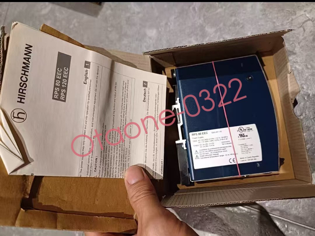 1PCS NEW Hirschmann RPS 80 EEC Power supply Free delivery Via Fedex/DHL