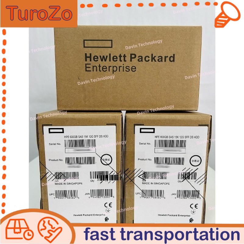 HPE 1.6TB 757342-B21 6G SATA VE LFF SCC HP SSD NEW
