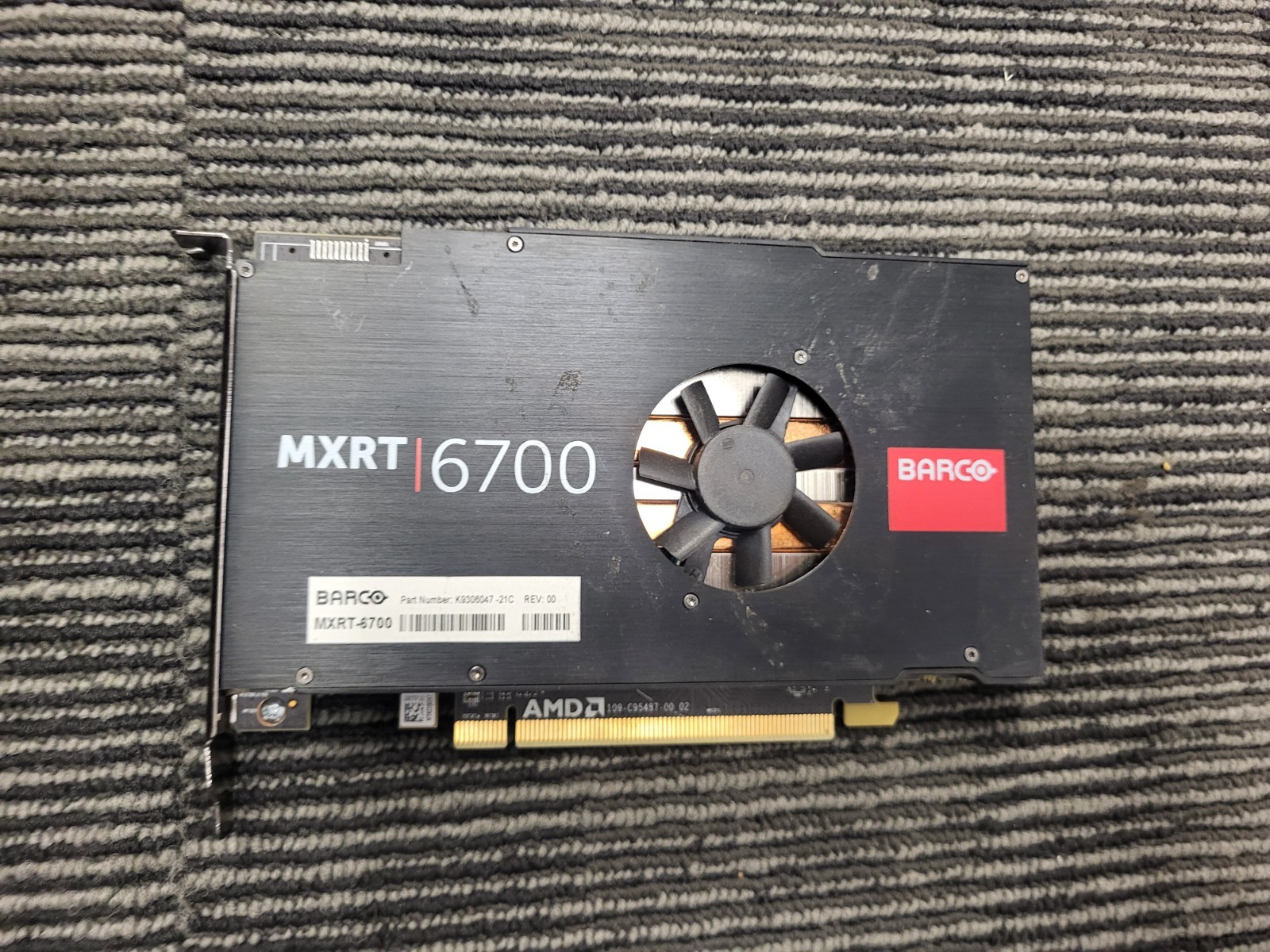 Barco MXRT 6700 8GB GDDR5 4x DisplayPort PCIe GPU Graphics Card K9306047