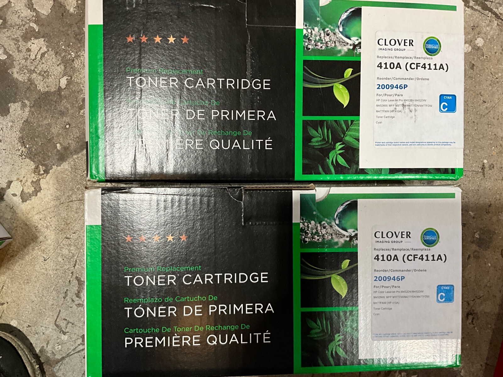 Clover Imaging Cyan Toner Cartridge for HP 410A (CF411A) - 1 pack