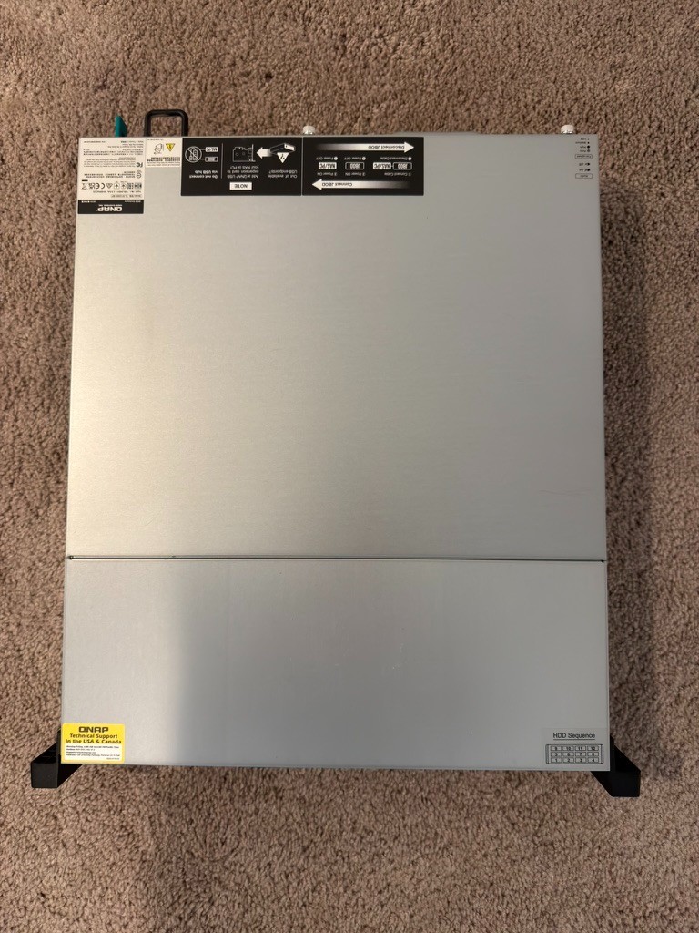QNAP TL-R1200C-RP 12-Bay JBOD Expansion Unit
