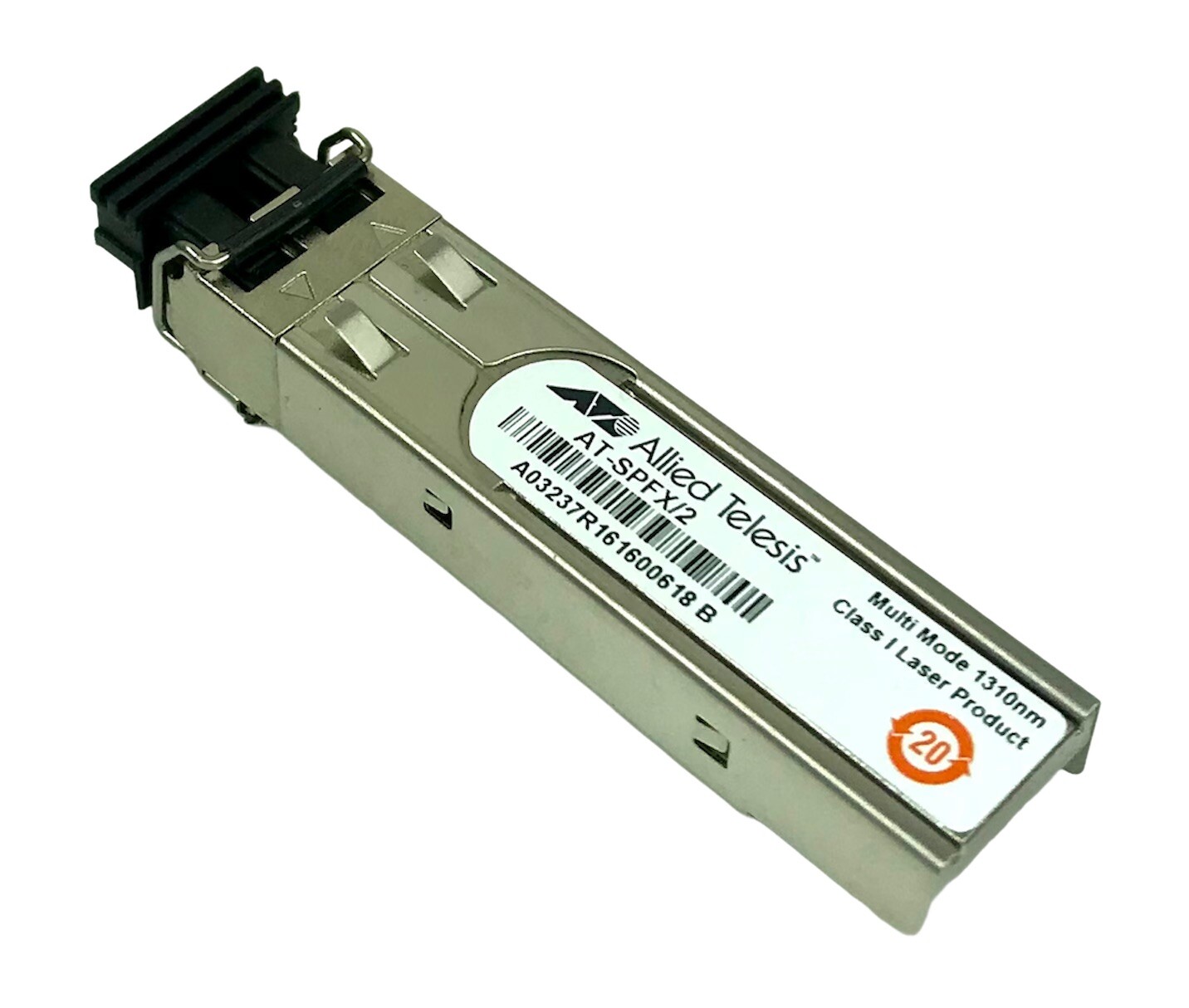 Allied Telesis Transceiver Module, 100Mbps SPFX/2, 2KM, 100FX (LC), 1310 nm