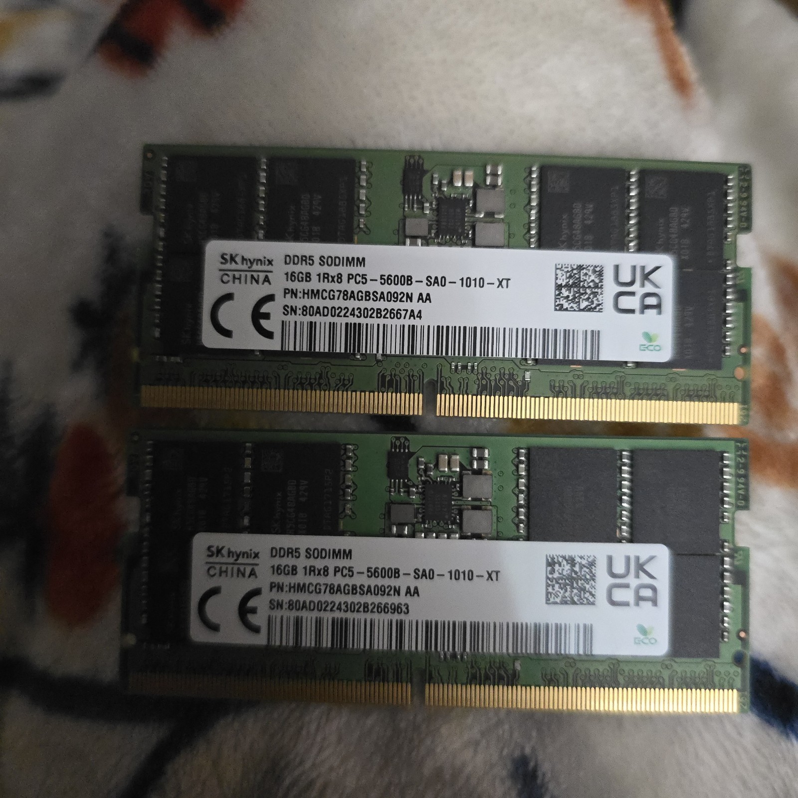 SK Hynix DDR5 16GB SO-DIMM RAM