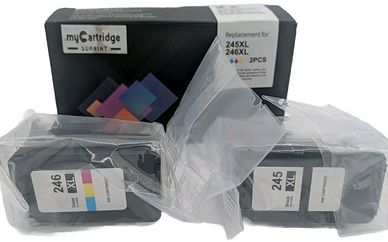 myCartridge SUPRINT 245XL 246XL Combo Pack Ink Cartridge for Select Canon