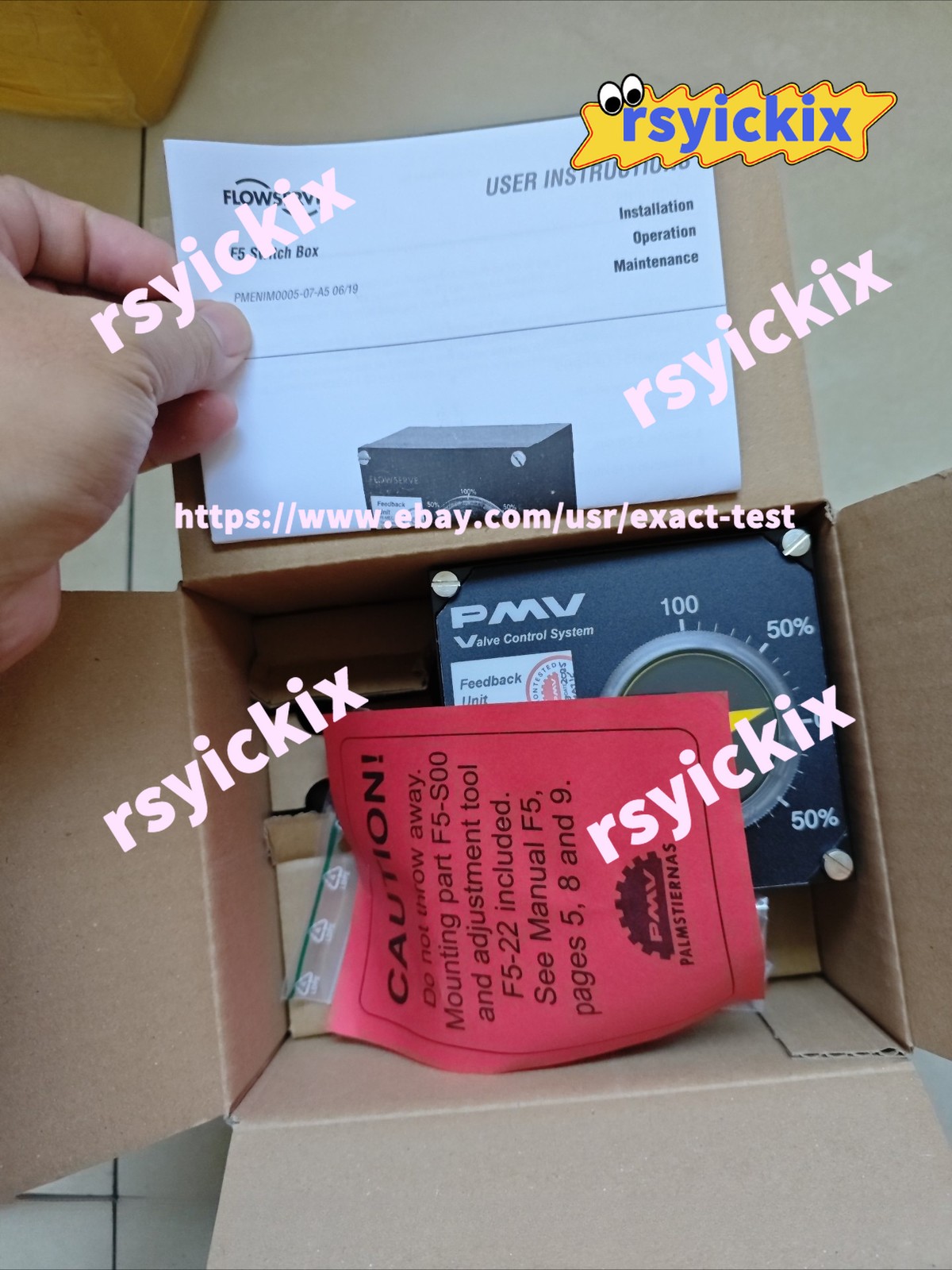 1pcs NEW FlowServe PMV Valve Control System F5-MEC-420