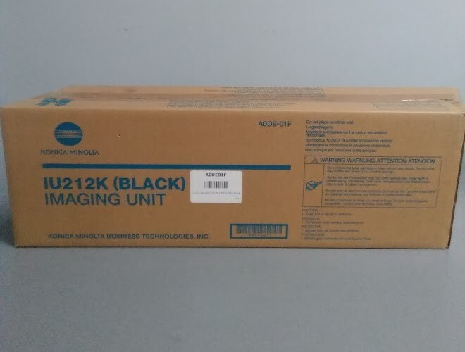 Genuine Konica Minolta IU212K Black Imaging Unit OEM Genuine 