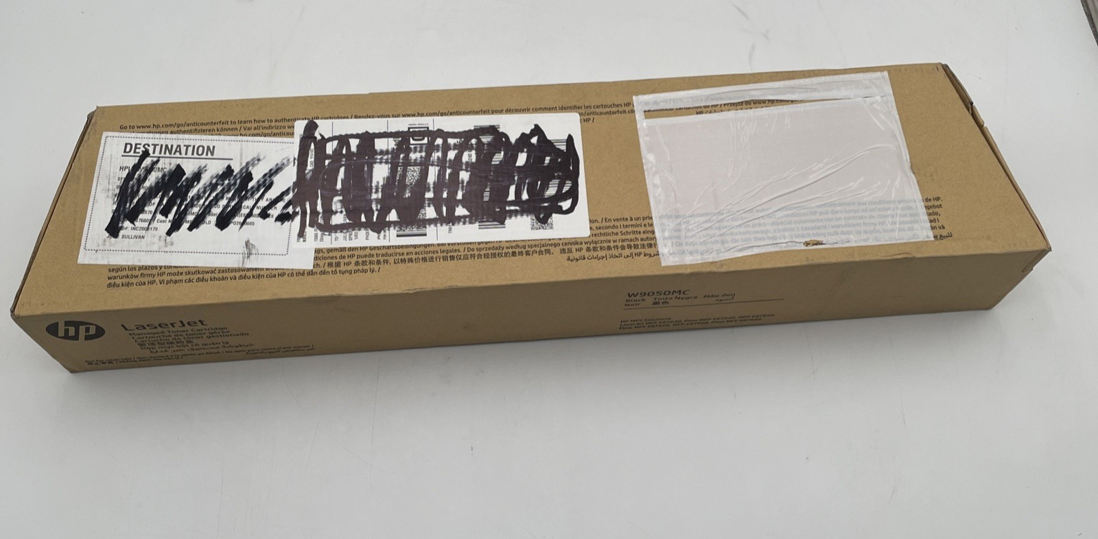 Genuine HP W9050MC Black Managed LaserJet Toner Cartridge Sealed OEM