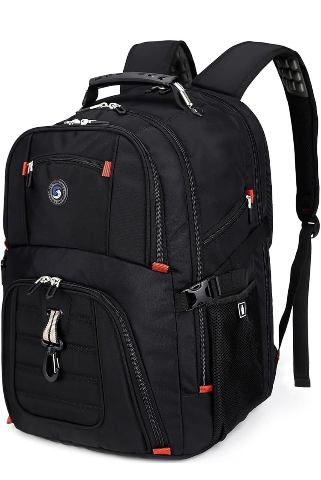 Shrradoo Extra Large 50L Travel Laptop Backpack With Usb Charging Port and lock