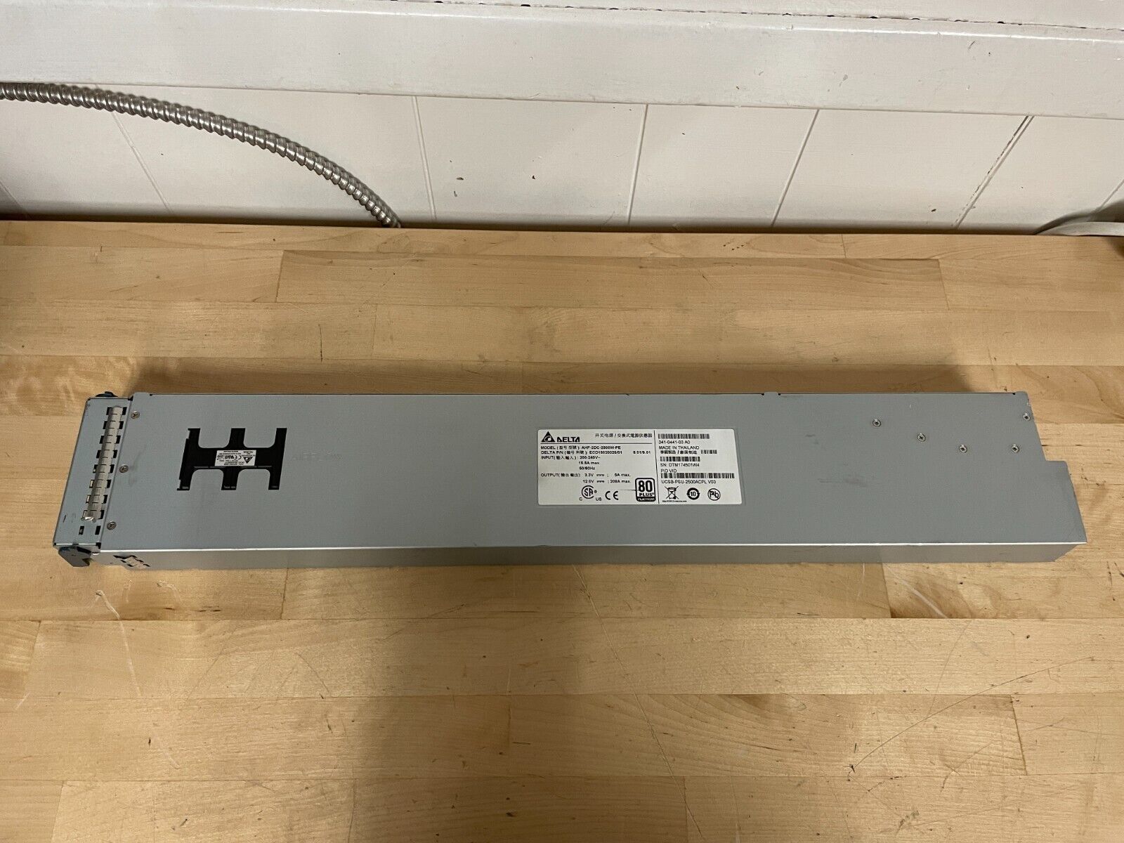 Delta AHF-2DC-2500W-PE 80 Plus Platinum 2500W Power Supply UCSB-PSU-2500ACPL