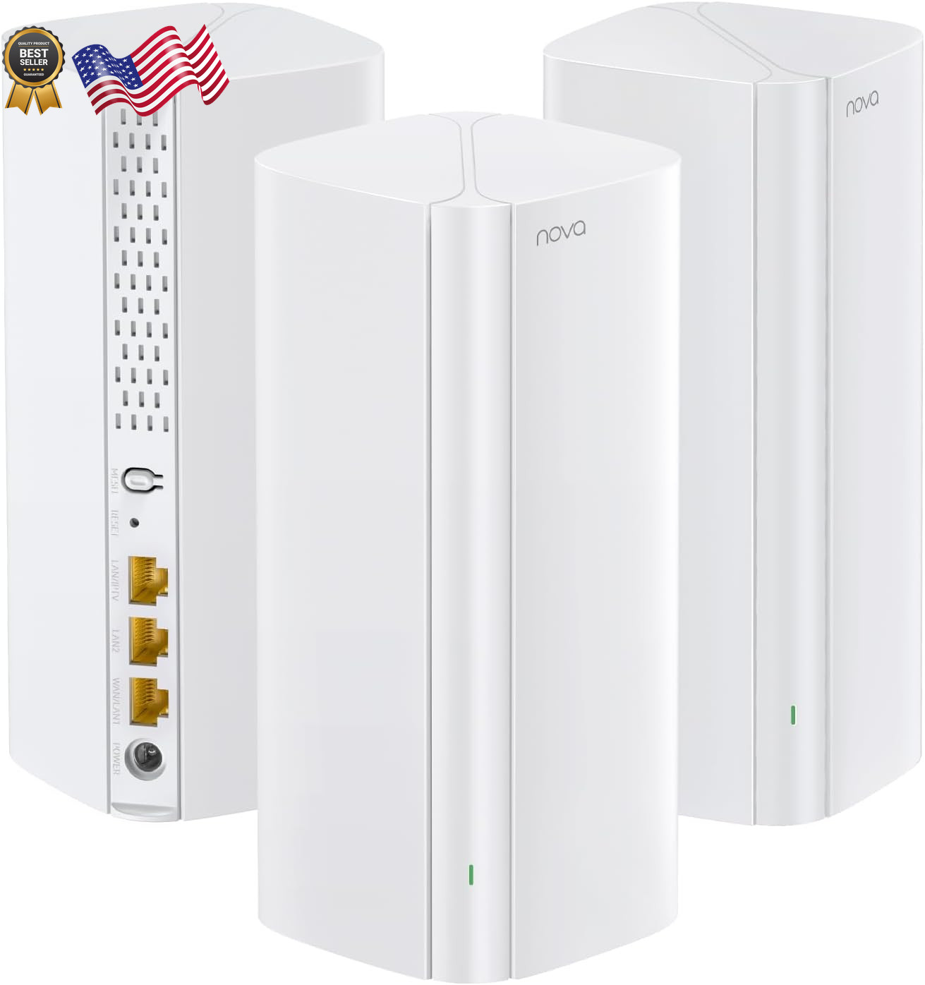 AX3000 Wifi 6 Mesh System Nova MX12– Whole Home Mesh Wifi Coverage up to 7,000