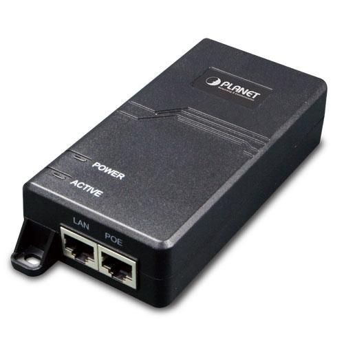 Planet POE-172 Single Port 10/100/1000Mbps Ultra POE Injector (60 Watts) - w ~E~