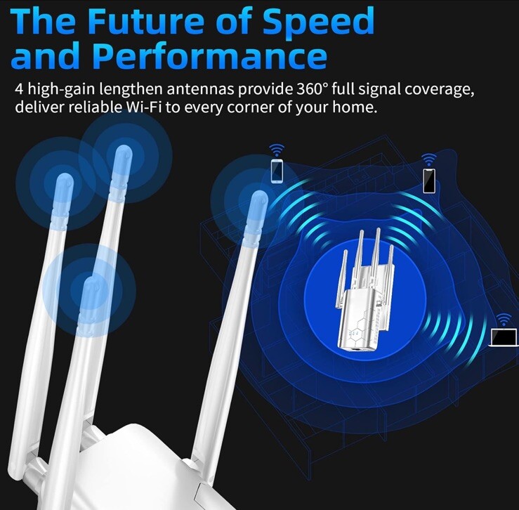 Wifi Repeater 300Mbps Wifi Range Extender CF-WR304S