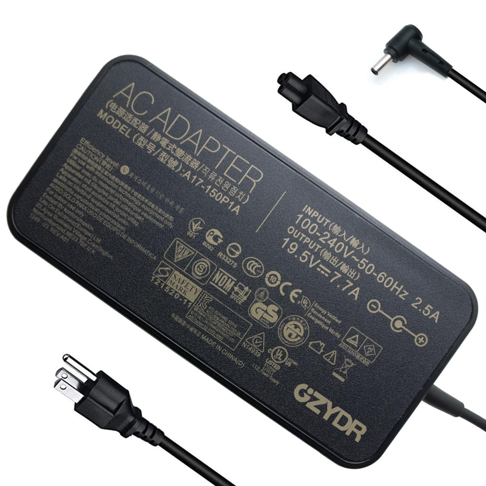 Asus A17-150P1A 150W Laptop Adapter Charger 19.5V 7.7A 5.5x2.5mm