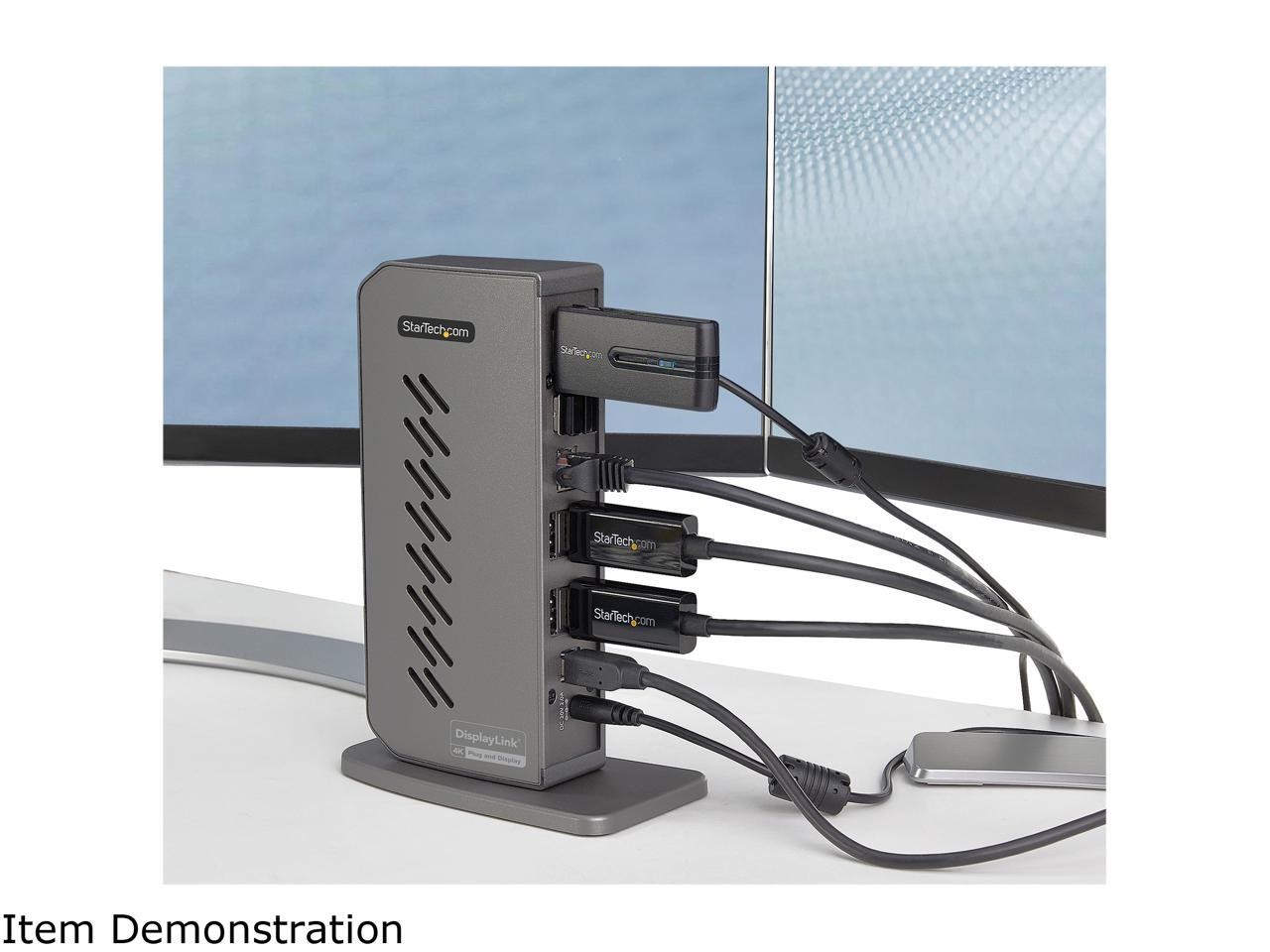 StarTech.com DK30A2DHU USB-C USB-A Dock - Hybrid Universal USB 3.0 Docking Stati