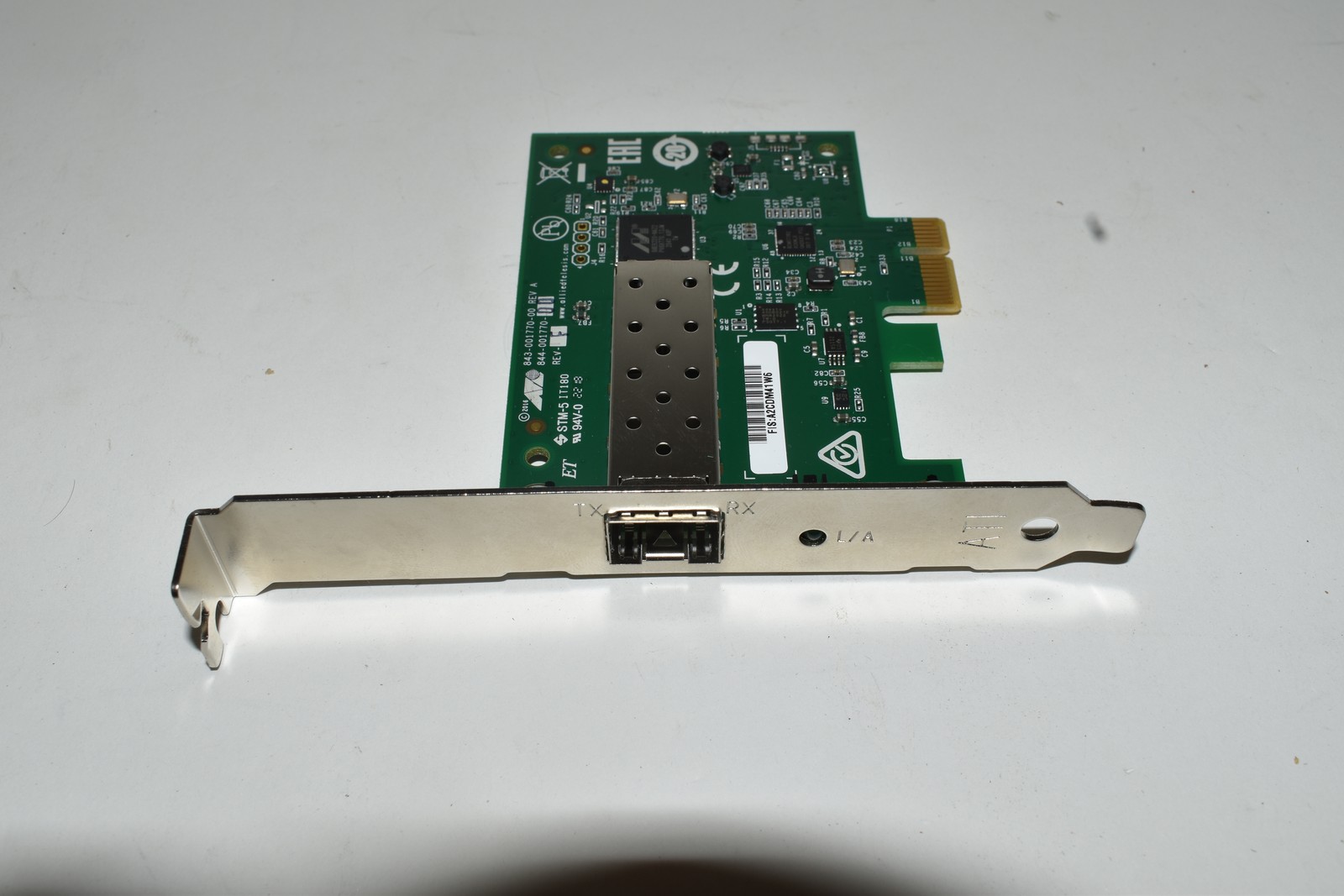Allied Telesis AT-2911SFP PCIe network interface card  (ZUL98)