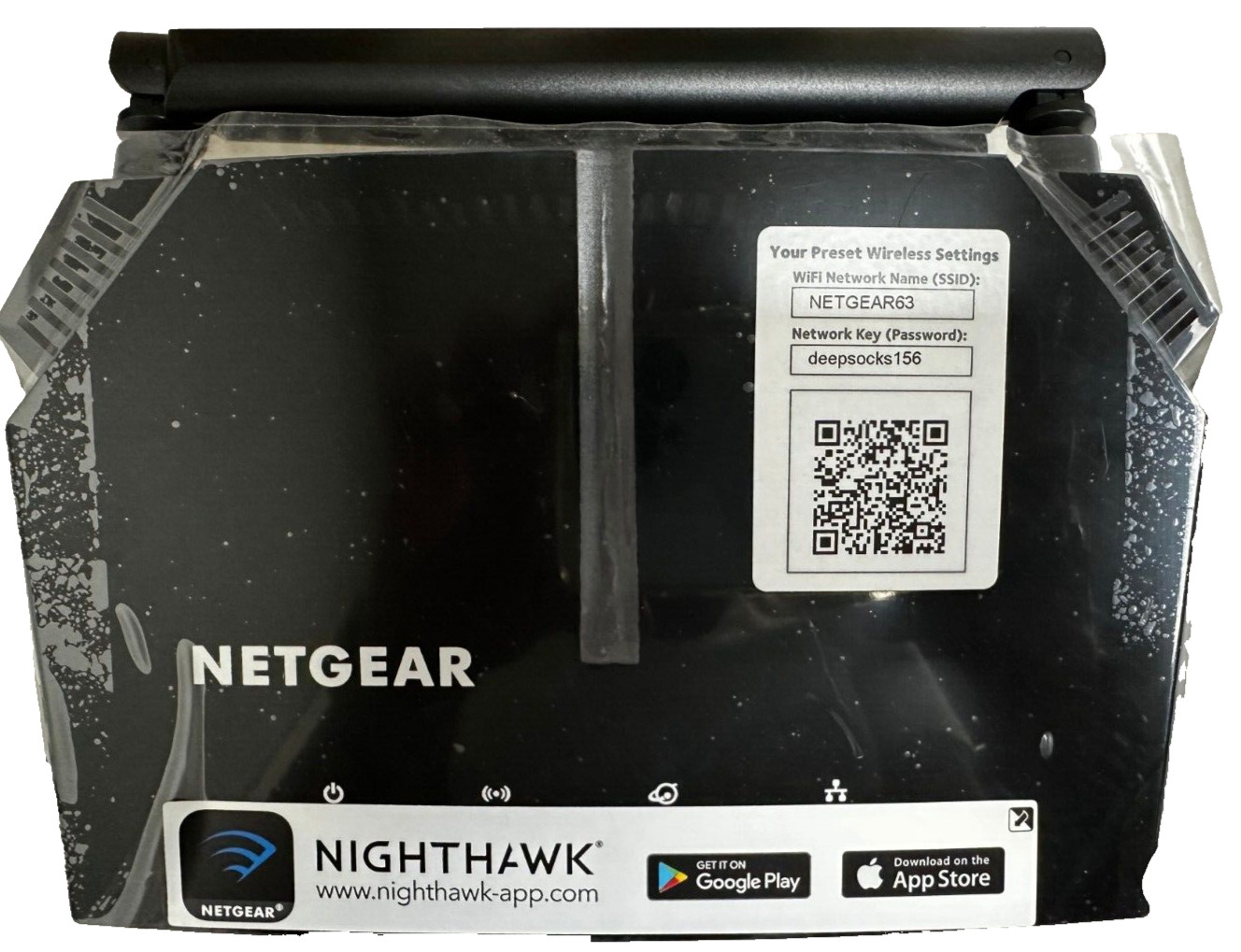 NetGear AC1200 Dual Band WiFi Router - R6120 Nighthawk App