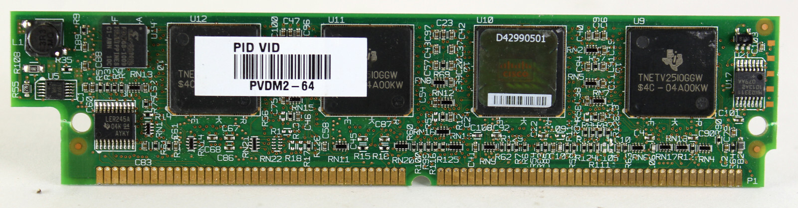 Cisco PVDM2-64 64 Channel Packet Voice and Fax DSP Module 73-8541-05