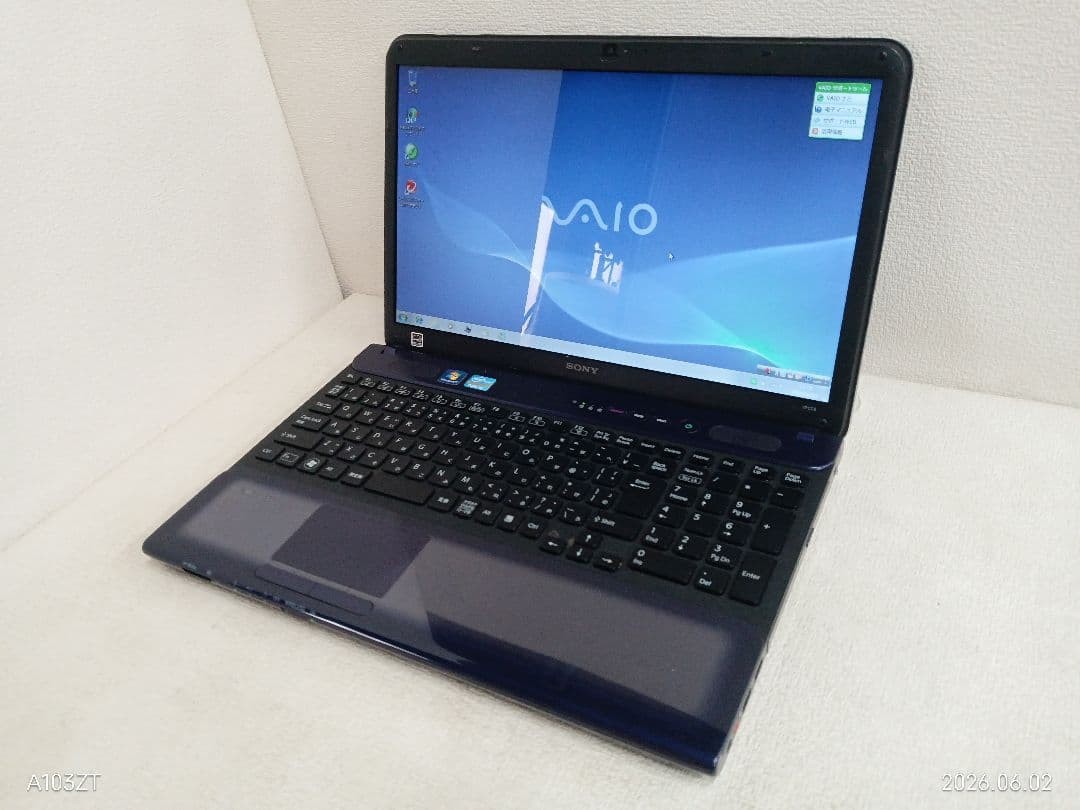 SONY VAIO PCG-71712N Navy Laptop Intel Core i5-2410M 8GB No Storage